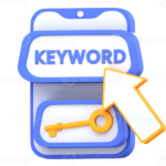 3d illustration keyword research png
